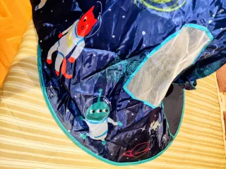 Tienda campaña infantil espacio