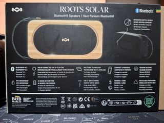 House of Marley Roots Solar cassa Bluetooth NUOVA