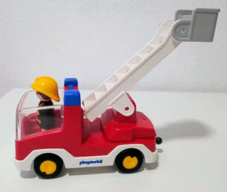 Set Playmobil 123 Bombero y Granjero.