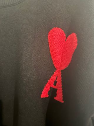 Jersey AMI Paris Negro Talla M