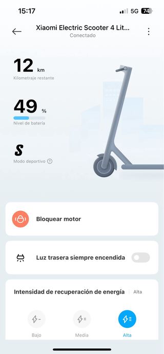 Patinete Eléctrico Xiaomi 4 lite (2nd gen)