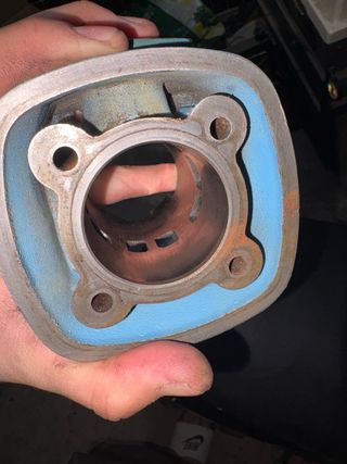 Cilindro Top Azul 70cc Piaggio