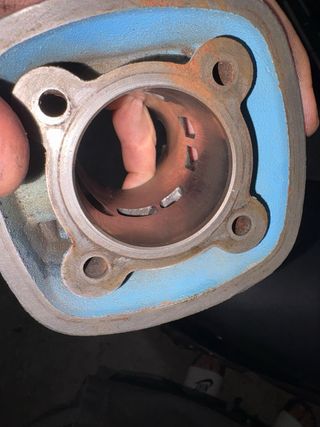 Cilindro Top Azul 70cc Piaggio