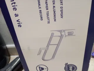 Barra abatible para baño DIP