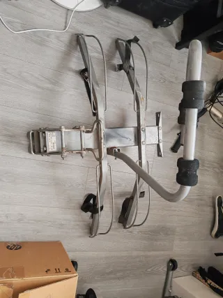 Portabicicletas bola coche