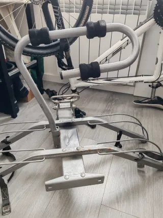 Portabicicletas bola coche