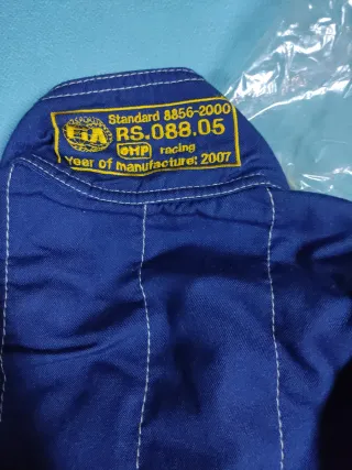 Mono de Rally OMP Azul