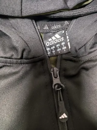 Chándal Adidas Hombre Negro y Verde Oliva