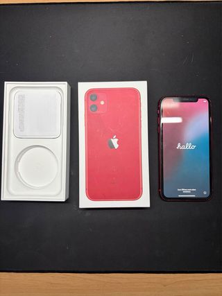 iPhone 11 rosso 71% ben curato