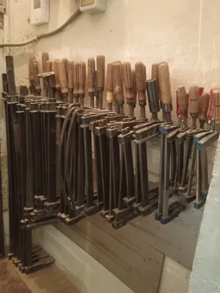 Sargentos/Gatos de carpintería varias medidas