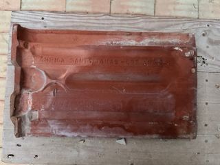 Tejas cerámica antigua Santo Tomás