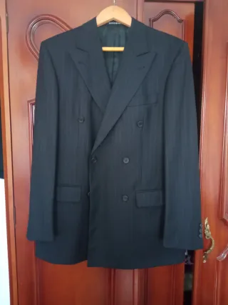 Blazer Emidio Tucci Azul Rayas