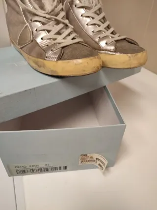 Philippe Model Sneakers Alte Oro/Argento