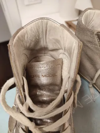 Philippe Model Sneakers Alte Oro/Argento