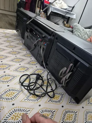 Radiocasete Sanyo Doble Pletina Boombox