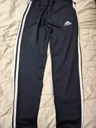 Chándal Adidas Hombre Negro y Gris
