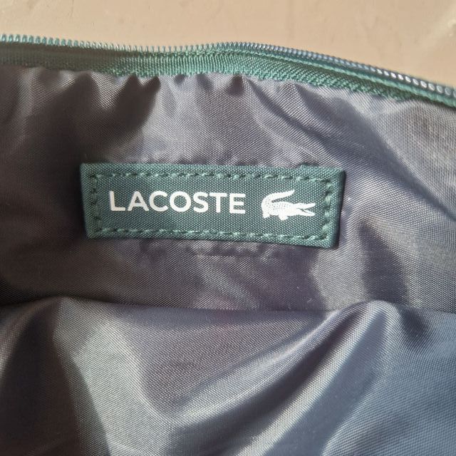 Necesser Lacoste Verde Nuovo