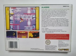 🇪🇸 Aladdin Super Nintendo SNES Supernes nes