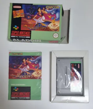 🇪🇸 Aladdin Super Nintendo SNES Supernes nes