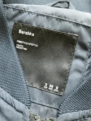 Giacca Bershka blu da uomo