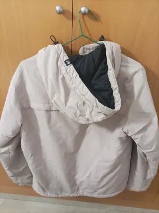 Abrigo Pull&Bear rosa/beige