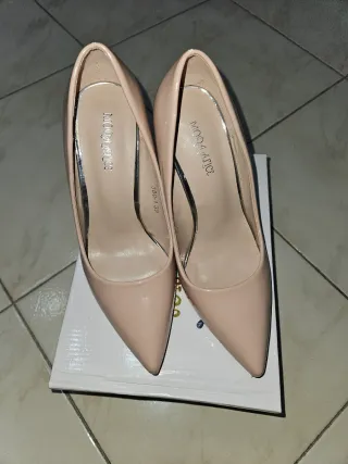 Decolleté MODA&DANCE nude tacco a spillo 39