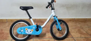 Bicicleta infantil 14 pulgadas + ruedines