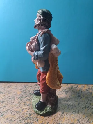 Figura Belén Hombre con Cesta de verduras