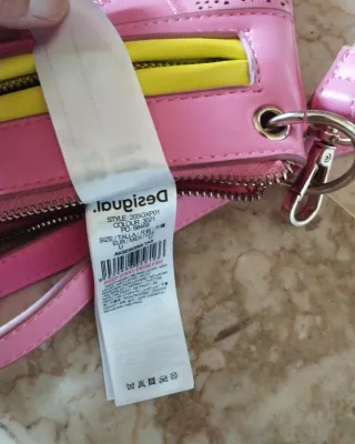 Borsetta bambina Desigual patchwork cuore