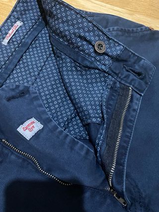 Pantalón Pull&Bear azul marino