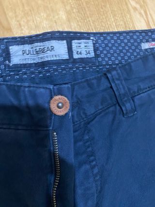 Pantalón Pull&Bear azul marino
