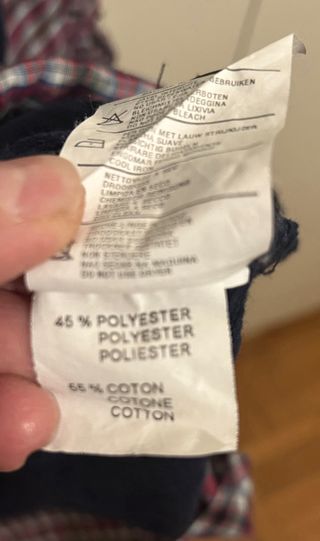 Felpa University con inserti scozzesi