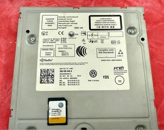 Discover Media 8” VW GPS SD Card