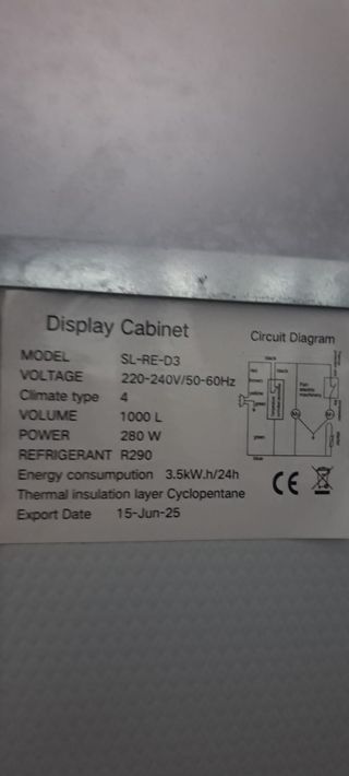 Neveras expositoras de bebidas nuevas