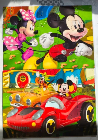 Puzzle Mickey y Minnie 20 Piezas Educa