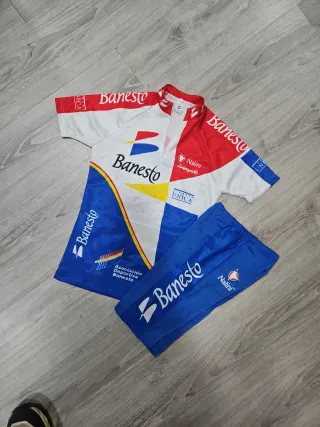 Traje Ciclismo Banesto Nalini