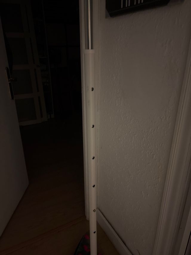 Burra perchero blanco