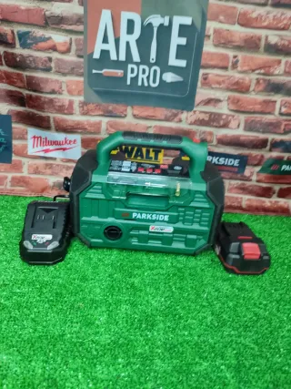 Compresor Inflador Parkside Recargable