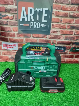 Compresor Inflador Parkside Recargable