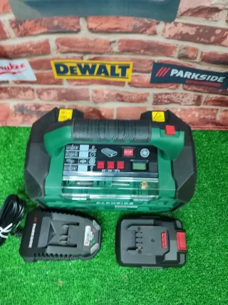 Compresor Inflador Parkside Recargable
