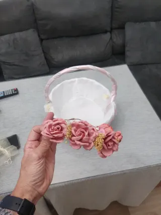 Vestido de Comunión Blanco Niña Encaje y complemen