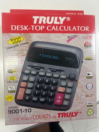 Calculadora TRULY 9001-10.
