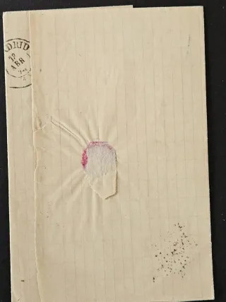 2 Cartas Antiguas Madrid y Lugo