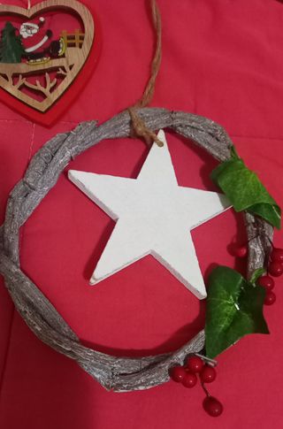 Set 4 decorazioni natalizie da appendere