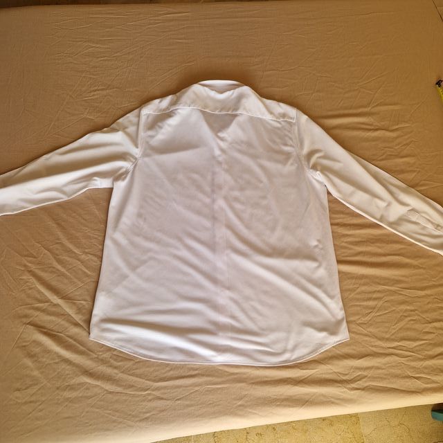 Camicia Elastica Bianca Taglia XXL