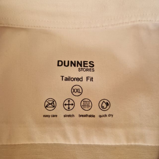 Camicia Elastica Bianca Taglia XXL