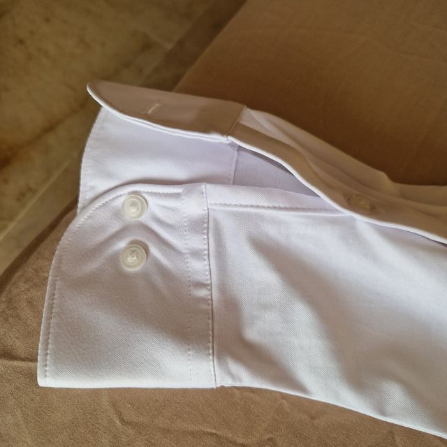 Camicia Elastica Bianca Taglia XXL