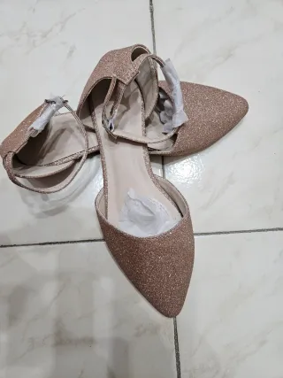 Ballerine color oro rosa