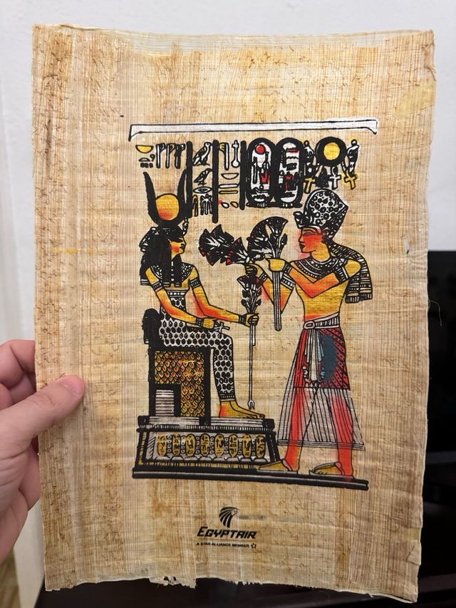 Papiro EgyptAir Star Alliance