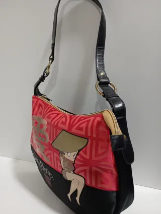 Bolso Betty Boop Negro y Rojo